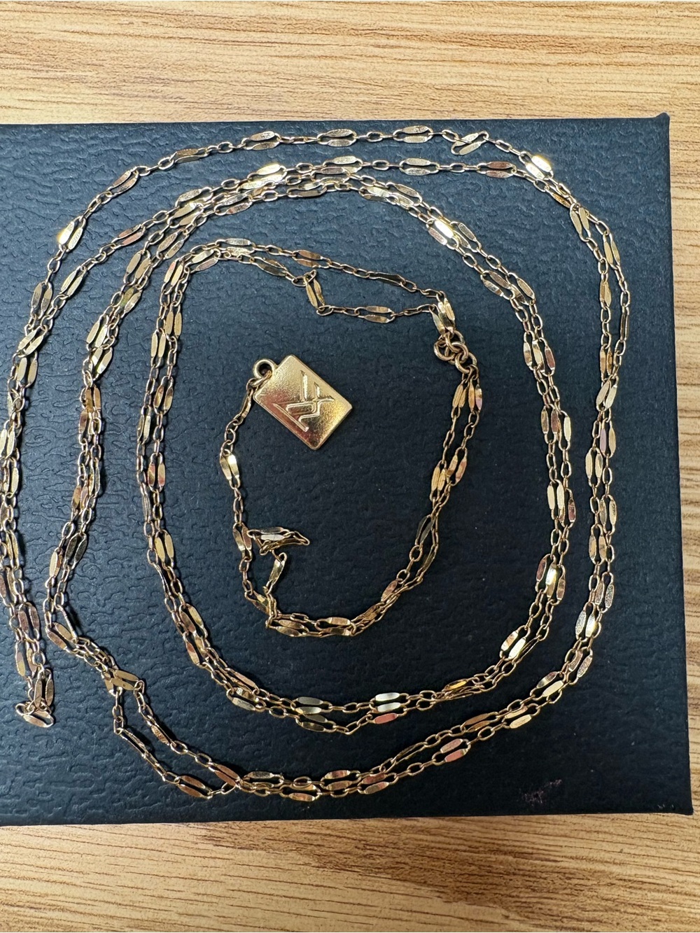 Miranda Frye Gold layering necklace